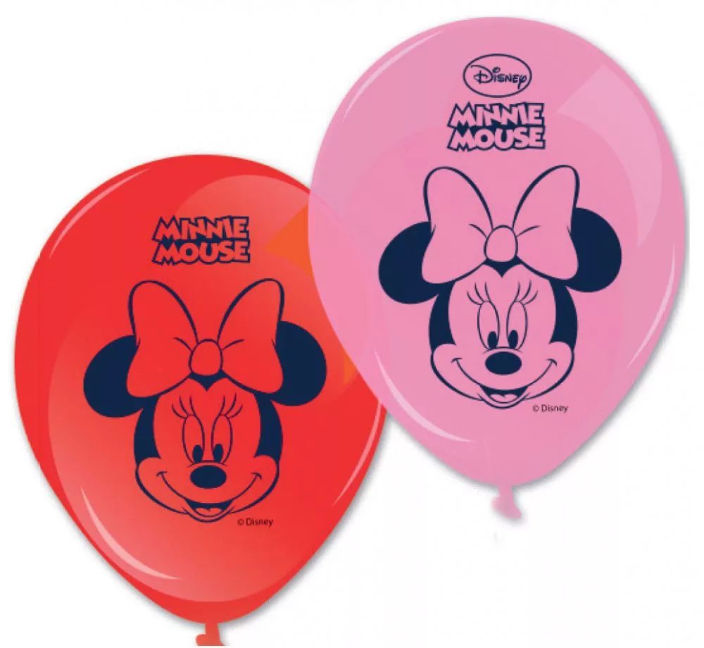 Amscan Minnie Mouse balonky 8ks