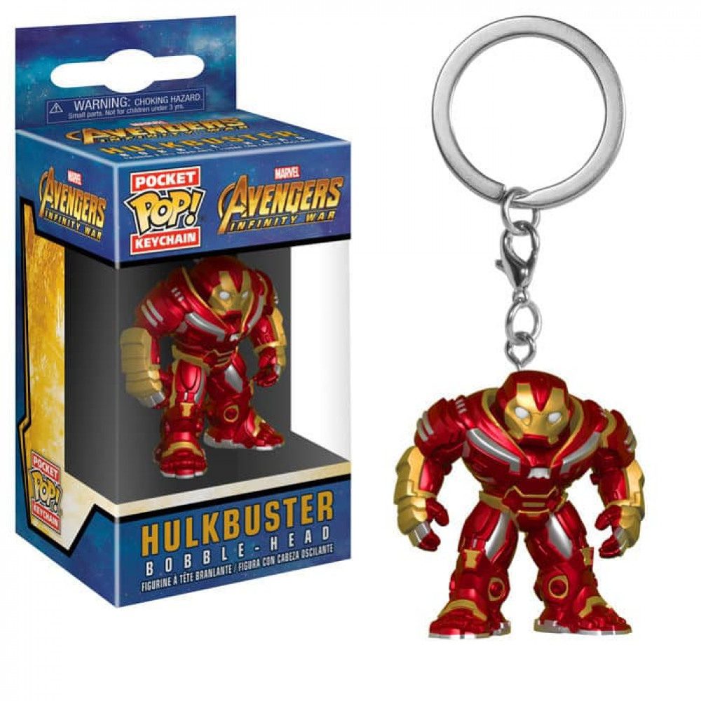 Klíčenka Pocket POP! Avengers infinity war Hulkbuster