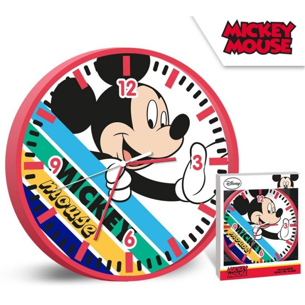 Mickey Mouse nástěnné hodiny 25cm