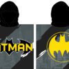 E plus M Batman pončo 55x110cm