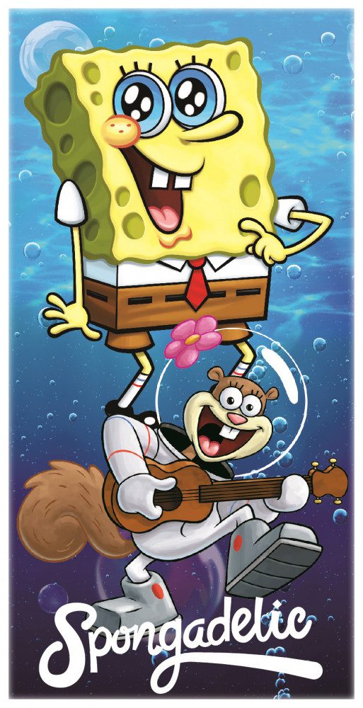 Cottonland Kft. SpongeBob osuška 70x140cm